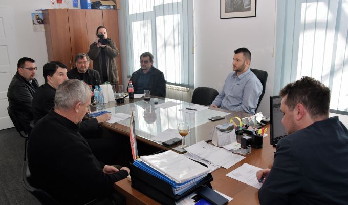 Radni sastanak pomoćnika ministra graditeljstva i prostornog uređenja Zdravka Vukića u Općini Feričanci