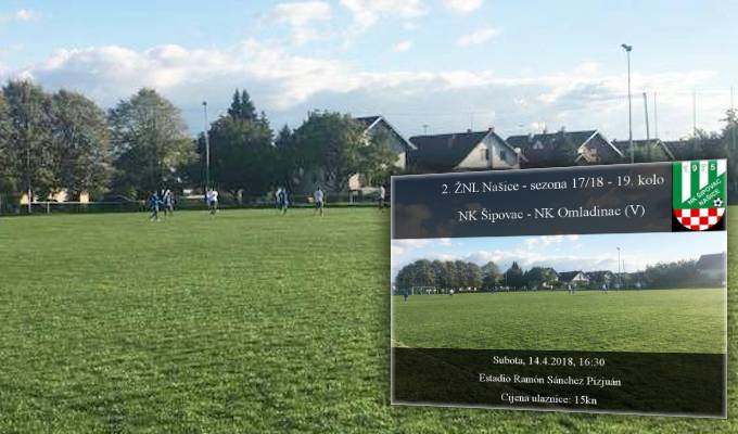 NK Šipovac – NK Omladinac – Nagradna igra