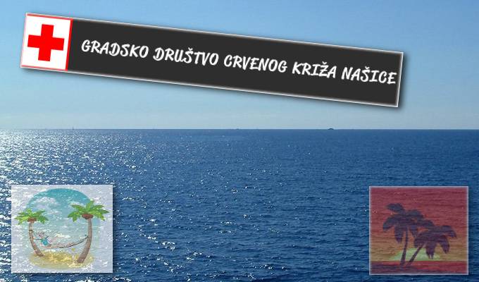 OD 10.07. DO 19.07.2018. GODINE -uključuje prijevoz autobusom iz Našica, doručak, ručak i večera, noćenje, 1-2 izleta. -osobe od 15 godina i naviše =1.800,00kn, za mlađe niže cijene -obavezno biti član Crvenog križa (darivatelji krvi već jesu, za ostale godišnja članarina iznosi =12,00kn) PRIJAVE U CRVENOM KRIŽU NAŠICE, MIRKO GAŠIĆ, TEL: 613 – 275