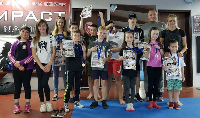 Članovi Kickboksing kluba Impact Našice nastupili na međunarodnom Brod Open 2018.