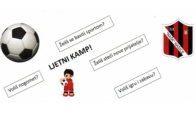 NK NAŠK organizira "LJETNI KAMP"