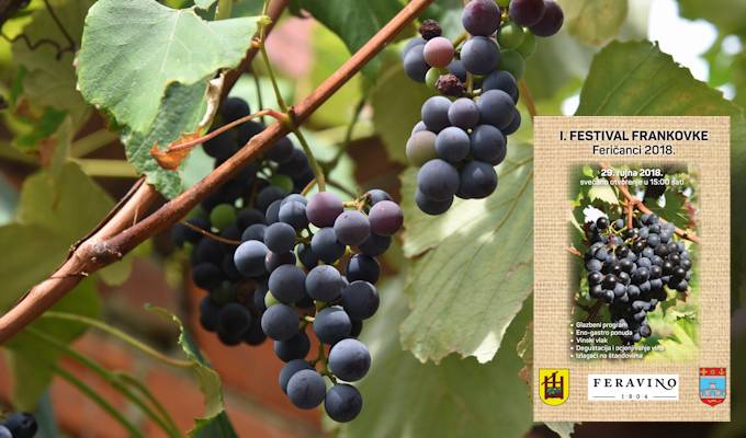 Najava „1. Festival Frankovke, Feričanci 2018.”