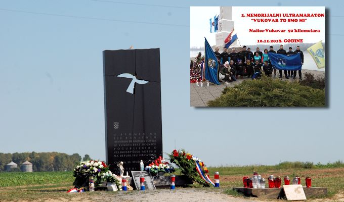 Najava 2. memorijalnog ultramaratona „Vukovar to smo mi”