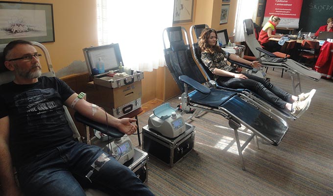 Održana nova akcija dobrovoljnog darivanja krvi