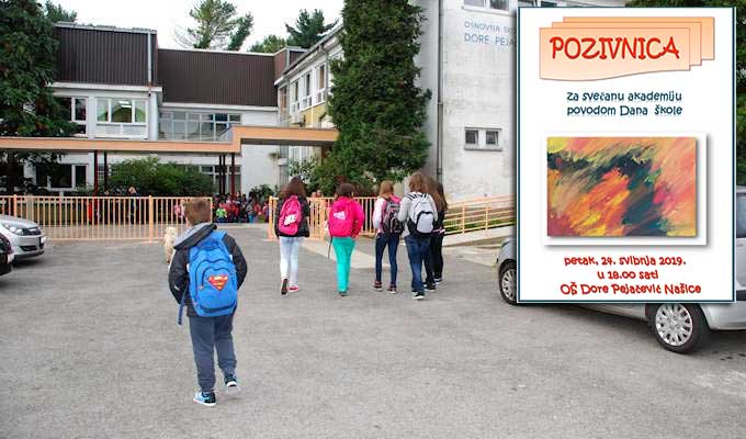 Pozivnica za Dan Osnovne škole Dore Pejačević