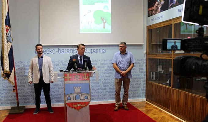 U akciji „Zasadi drvo, ne budi panj" sadi se više od 3.500 drveća na području OBŽ